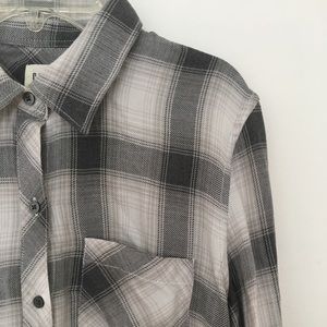 GAP plaid button down